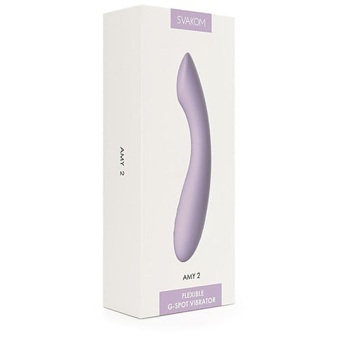 Svakom Amy 2 Flexible G-Spot Vibrator - G-Spot Vibrators