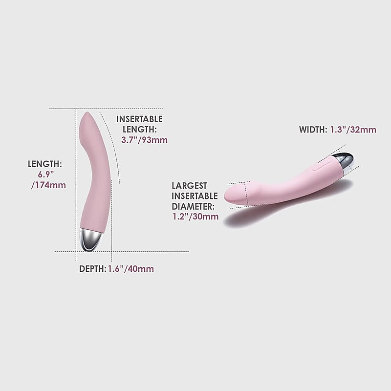 Amy Rigid Multi Functions G Spot Vibrator by Svakom - G-Spot Vibrators