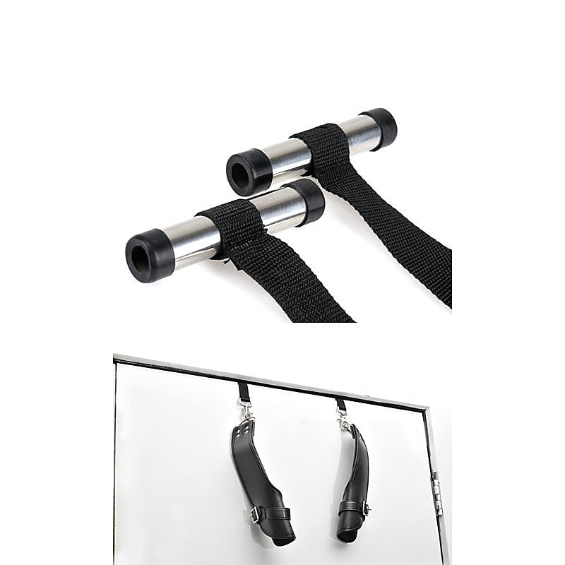 Fetish Play Deluxe Door Cuffs by Pipedream Products - Sex Furniture