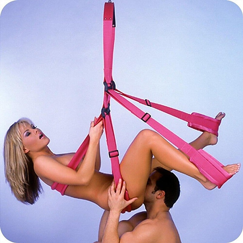 Fetish Fantasy Fully Adjustable Fantasy Sex Swing - Love Eggs and Kegel Exercisers