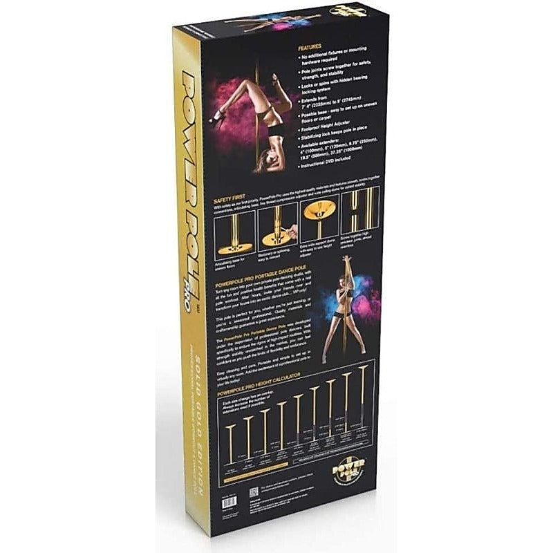 Power Pole Pro Gold Edition by Xgen Products - Sex Swings And Slings