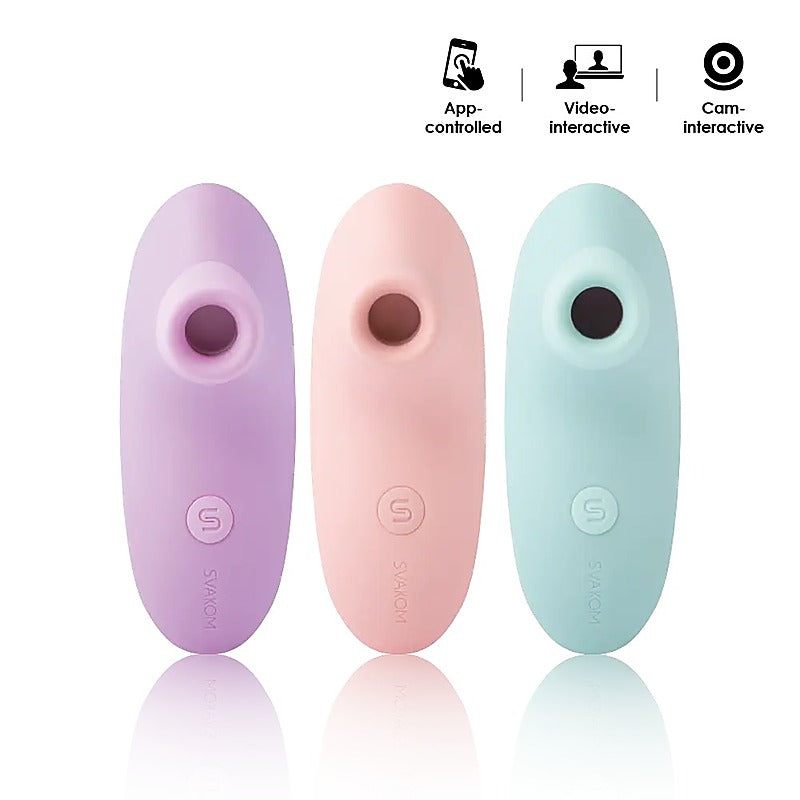 Svakom Pulse Lite Neo Interactive Clitoral Stimulator - Clit Ticklers and Pulsators