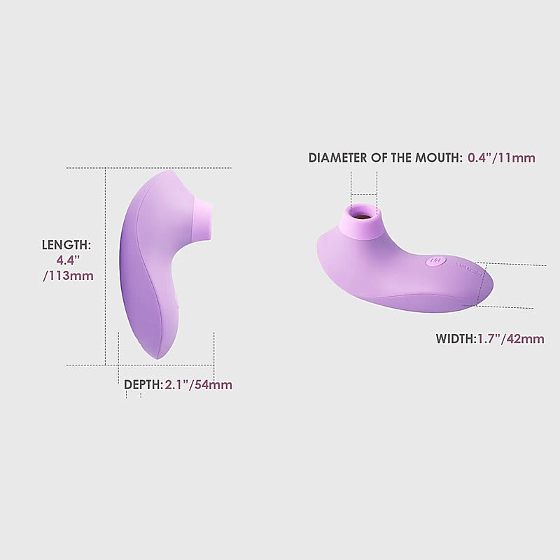 Svakom Pulse Lite Neo Interactive Clitoral Stimulator - Clit Ticklers and Pulsators