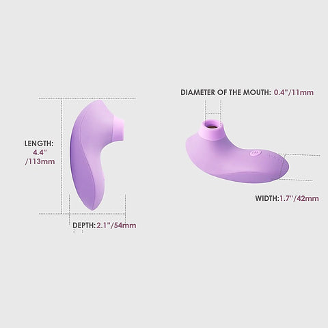 Svakom Pulse Lite Neo Interactive Clitoral Stimulator - Clit Ticklers and Pulsators