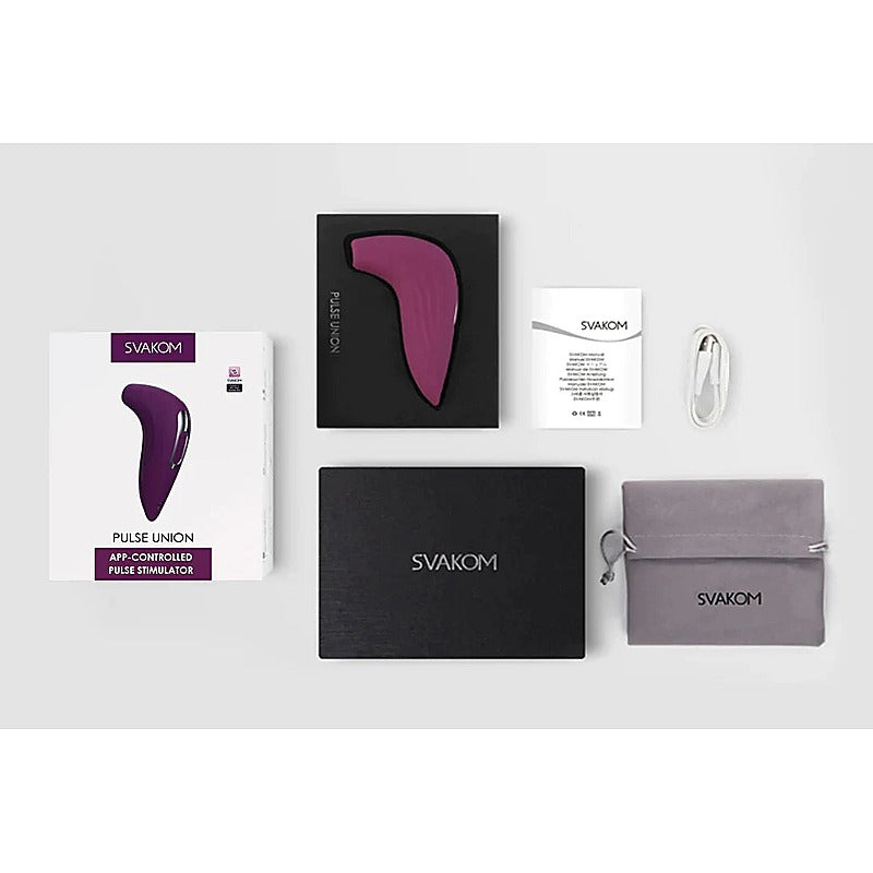 Svakom Pulse Union App Controlled Clitoral Stimulator - Clit Ticklers and Pulsators