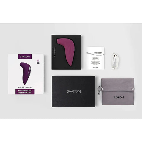 Svakom Pulse Union App Controlled Clitoral Stimulator - Clit Ticklers and Pulsators