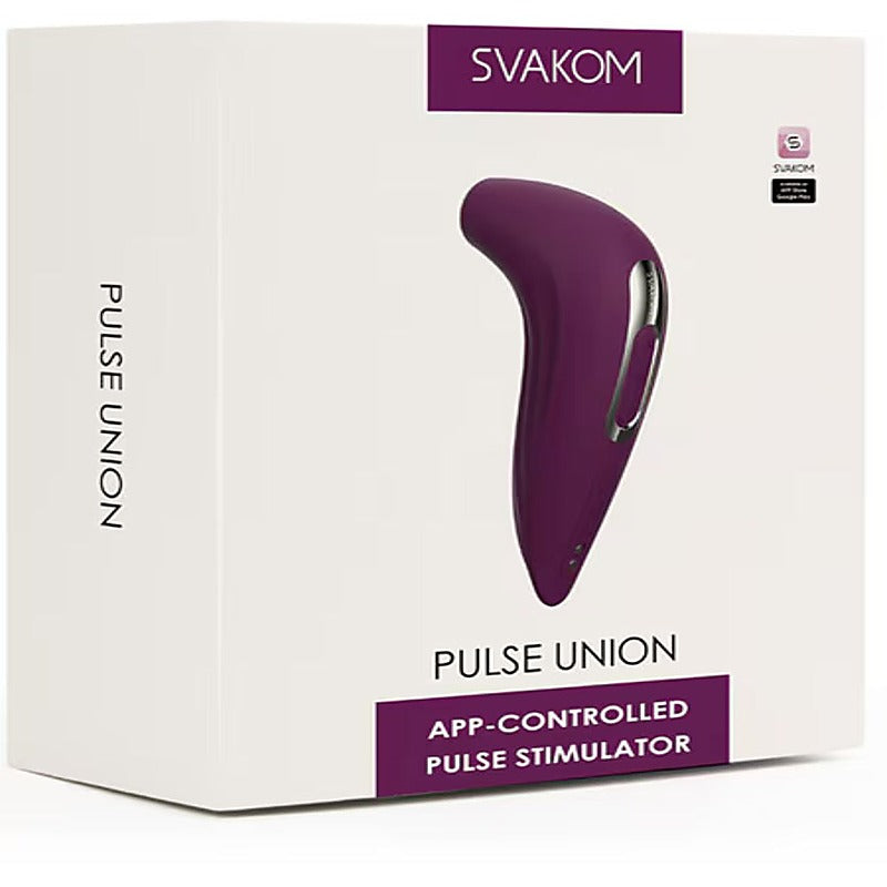 Svakom Pulse Union App Controlled Clitoral Stimulator - Clit Ticklers and Pulsators