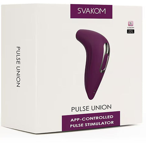 Svakom Pulse Union App Controlled Clitoral Stimulator - Clit Ticklers and Pulsators