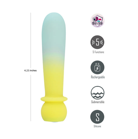 Maia SYMBA Smooth USB Rechargeable Powerful Bullet Vibrator - Bullet Vibrators