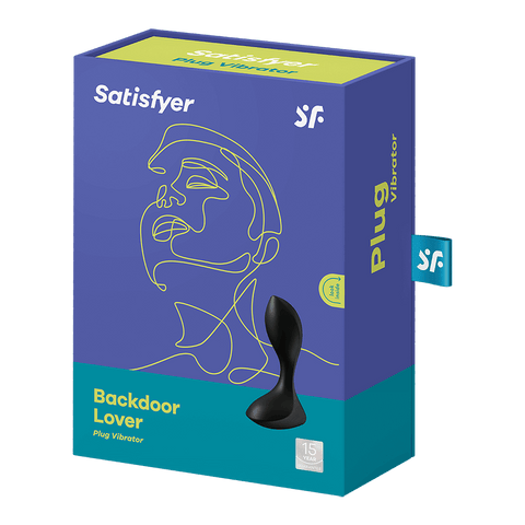 Satisfyer Backdoor Lover Multi Functions Vibrating Anal Plug - Remote Control Vibrators
