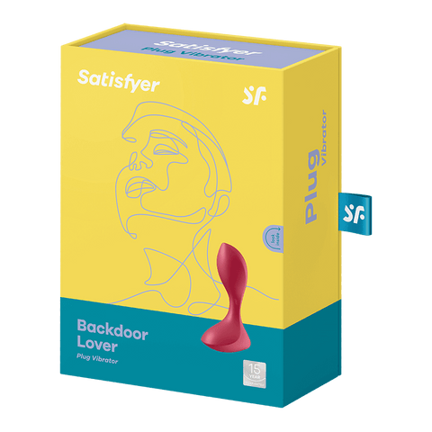 Satisfyer Backdoor Lover Multi Functions Vibrating Anal Plug - Remote Control Vibrators