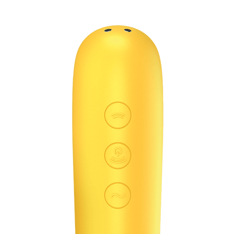 Satisfyer Dual Love Air Pulse Multi Functions Clitoral Massager - Clit Ticklers and Pulsators