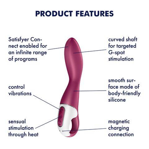 Satisfyer Heated Thrill Sensual G Spot Stimulator - G-Spot Vibrators