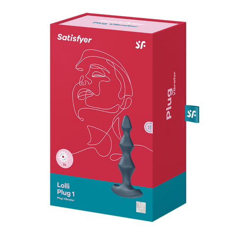 Satisfyer Lolli Plug 1 Vibrating Anal Beads - Anal Beads and Balls