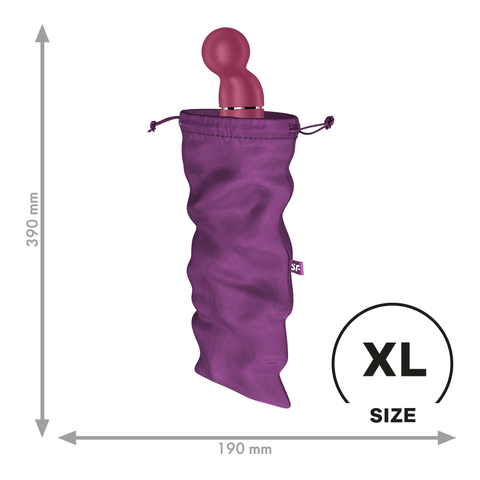 Satisfyer Treasure Sex Toy Storage Bag Violet - Vibrator Accessories