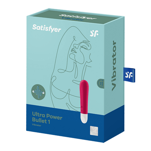 Satisfyer Ultra Power Bullet 1 Waterproof Adult Massager - Remote Control Vibrators