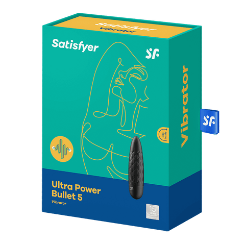 Satisfyer Ultra Power Bullet 5 Powerful Clitoral Vibrator - Bullet Vibrators