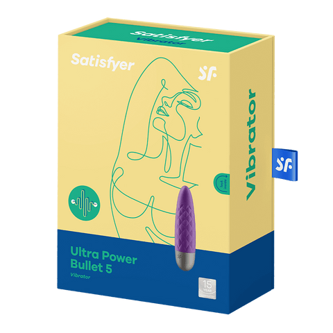 Satisfyer Ultra Power Bullet 5 Powerful Clitoral Vibrator - Bullet Vibrators