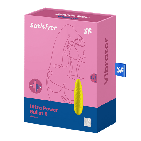 Satisfyer Ultra Power Bullet 5 Powerful Clitoral Vibrator - Bullet Vibrators