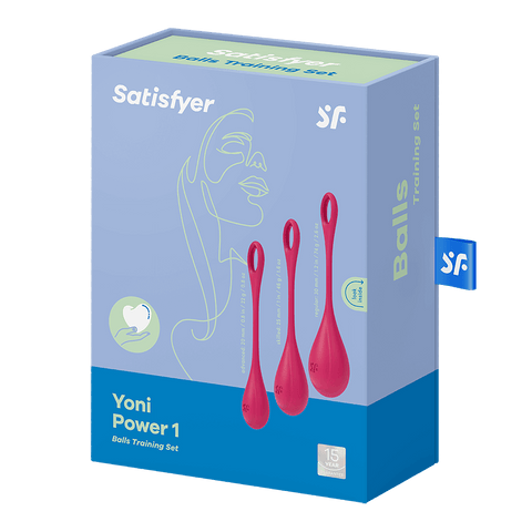 Satisfyer Yoni Power 1 Pelvic Floor Kegel Exerciser Love Balls - Luxury Sex Toys