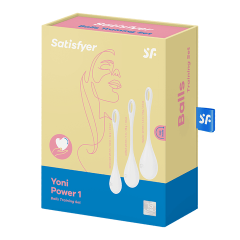 Satisfyer Yoni Power 1 Pelvic Floor Kegel Exerciser Love Balls - Luxury Sex Toys