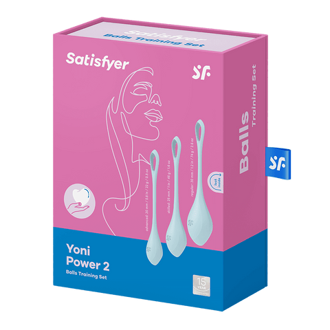 Satisfyer Yoni Power 2 Silicone Keger Exerciser Balls - Bullet Vibrators