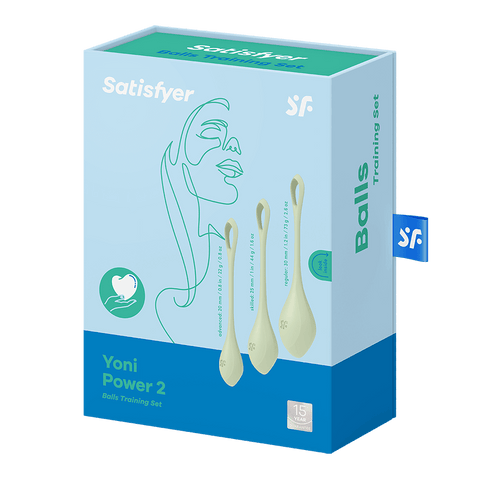 Satisfyer Yoni Power 2 Silicone Keger Exerciser Balls - Bullet Vibrators