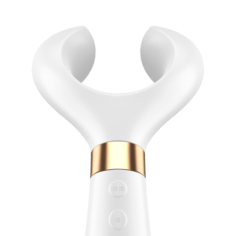 Satisfyer Endless Fun Silicone Vibrating Couples Sex Toy - Clit Ticklers and Pulsators