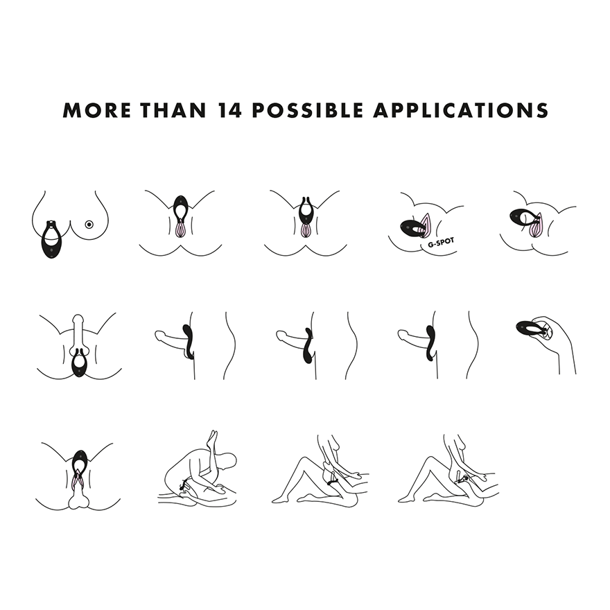 Satisfyer Endless Love Multi Purpose Vibrating Adult Massager Luxury Sex Toys