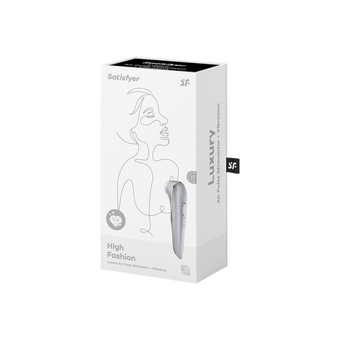 Satisfyer Luxury High Fashion Vibrating Clitoral Massager - Clit Ticklers and Pulsators