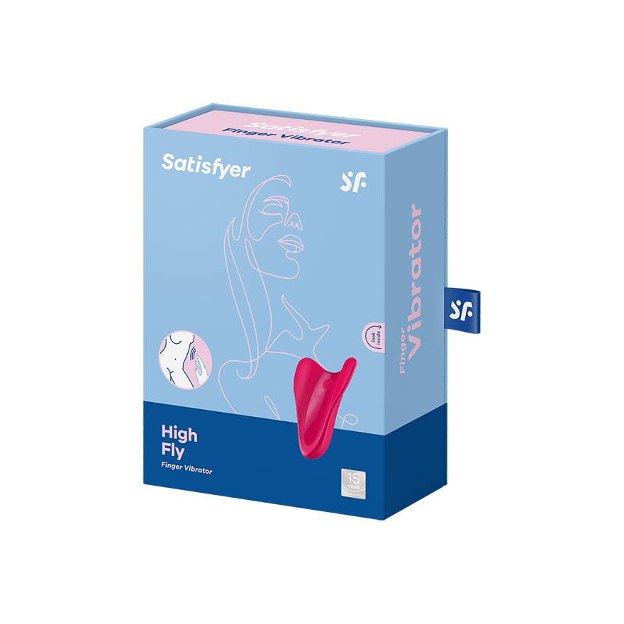 Satisfyer High Fly Waterproof Full Body Personal Finger Massager Personal Massagers