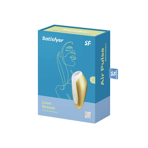 Satisfyer Love Breeze Air Pulse 11 Functions Clitoral Massager - Clit Ticklers and Pulsators