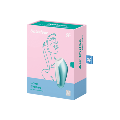 Satisfyer Love Breeze Air Pulse 11 Functions Clitoral Massager - Clit Ticklers and Pulsators