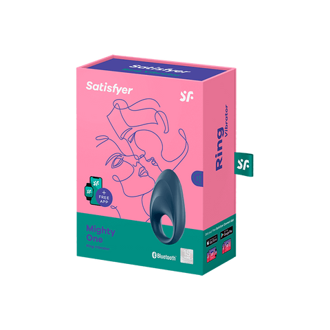 Satisfyer Mighty One App Controlled Vibrating Cock Ring - Cock Rings