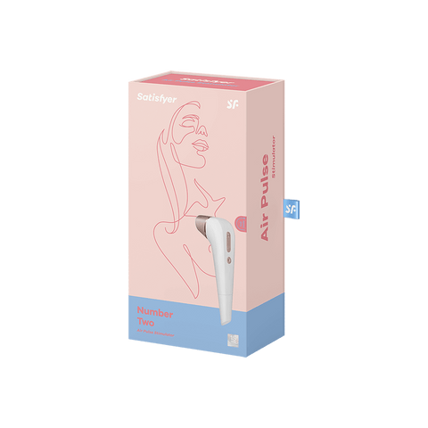 Satisfyer Number Two Air Pulse Clitoral Vibrator - Clit Ticklers and Pulsators