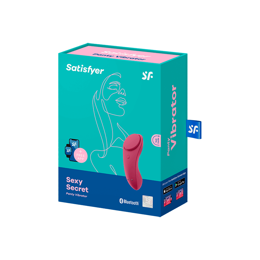 Satisfyer Sexy Secret App Connect Remote Control Panty Vibrator Remote Control Vibrators