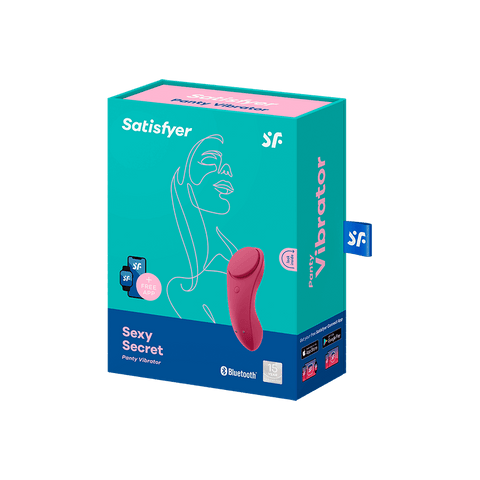 Satisfyer Sexy Secret App Connect Remote Control Panty Vibrator - Remote Control Vibrators