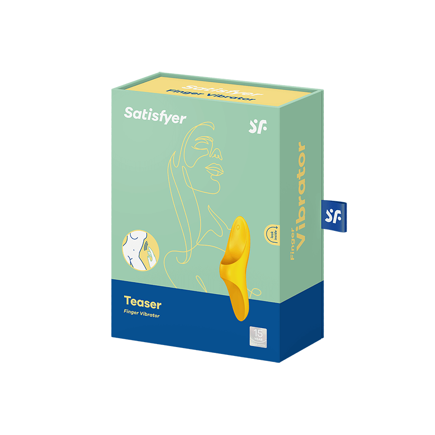 Satisfyer Teaser 12 Functions Adult Finger Vibrator Realistic Dildos