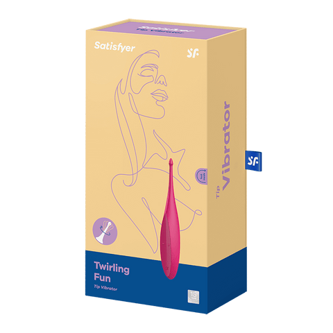 Satisfyer Twirling Fun 12 Functions Silicone Clitoral Vibrator - Glass Sex Toys