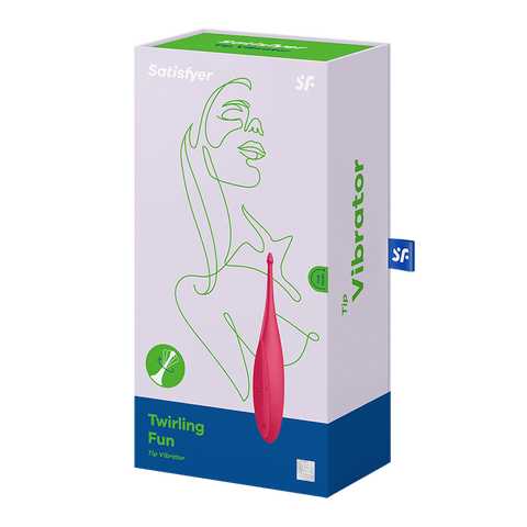 Satisfyer Twirling Fun 12 Functions Silicone Clitoral Vibrator - Glass Sex Toys