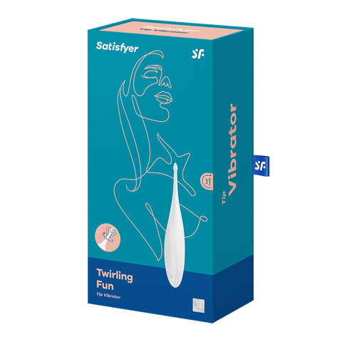 Satisfyer Twirling Fun 12 Functions Silicone Clitoral Vibrator - Glass Sex Toys