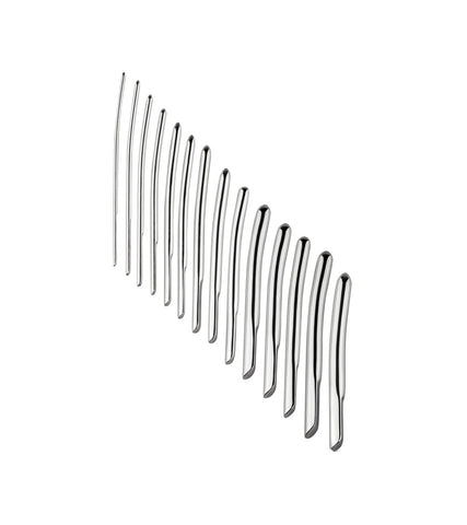 Medical Sex Flat End Urethral Sound Kit - Penis Plugs