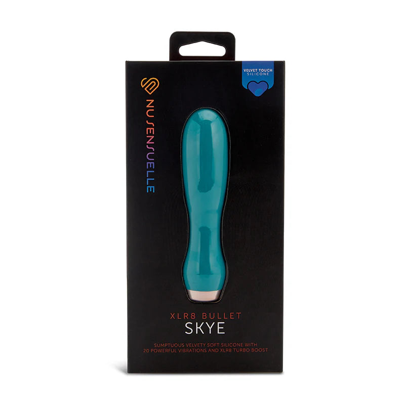 Nu Sensuelle Skye Velvet Touch Bullet Vibrator With Turbo Boost Bullet Vibrators