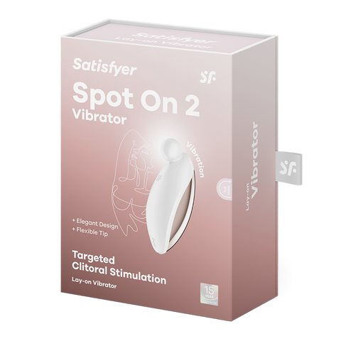 Satisfyer Spot On 2 Rechargeable Clitoral Stimulator - Clit Ticklers and Pulsators