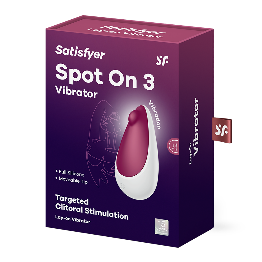 Satisfyer Spot On 3 USB Rechargeable Clitoral Stimulator Clit Ticklers and Pulsators