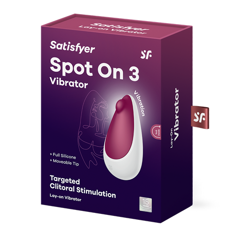 Satisfyer Spot On 3 USB Rechargeable Clitoral Stimulator - Clit Ticklers and Pulsators