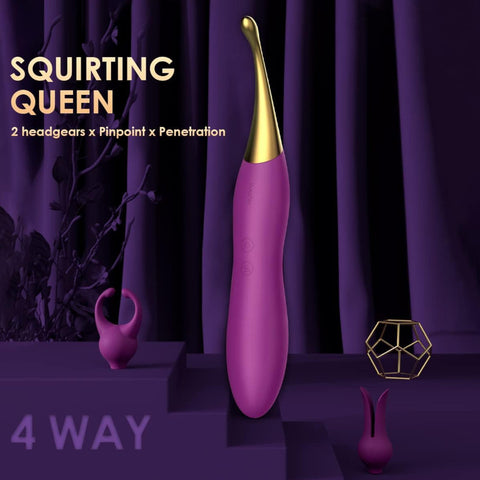 Svakom Beatrice Dual-end Clitoral Vibrator - G-Spot Vibrators