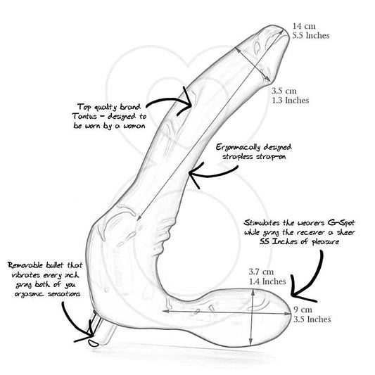 Tantus Feeldoe Slim Blue