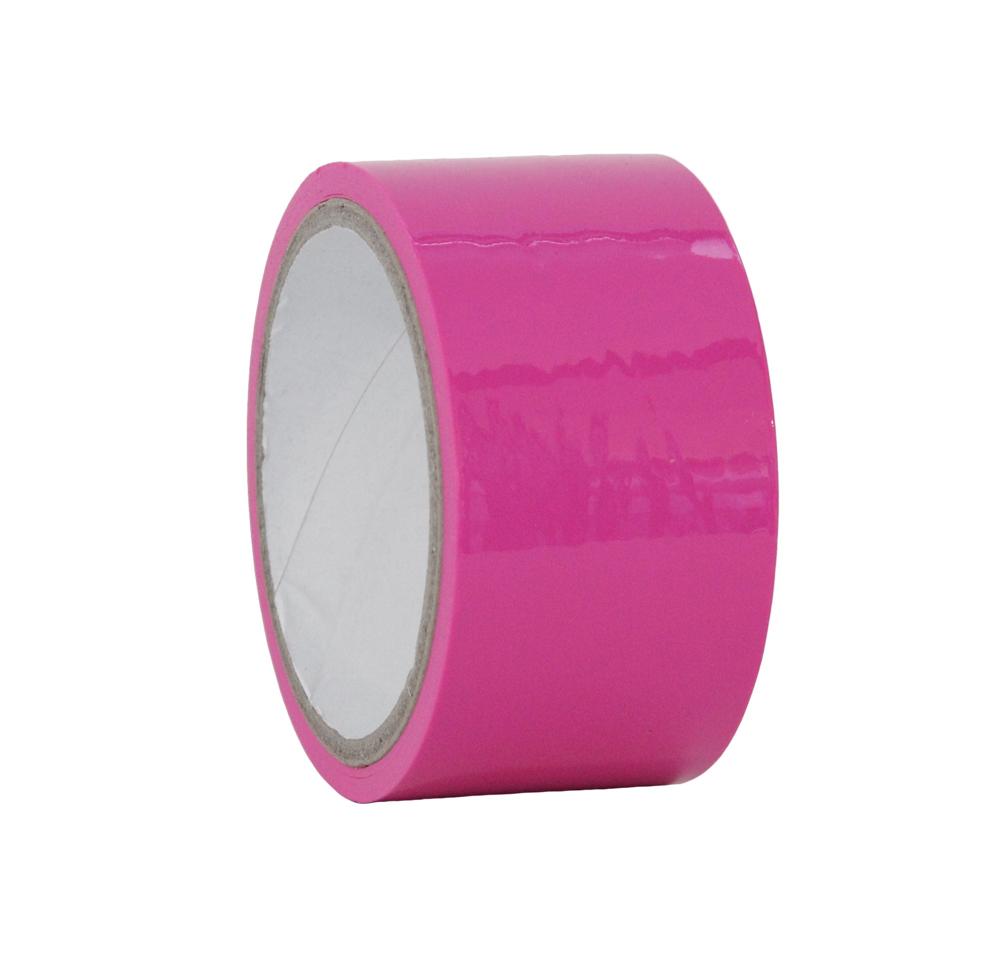 Love In Leather 10m PVC Bondage Play Tape Hot Pink Cuffs And Restraints
