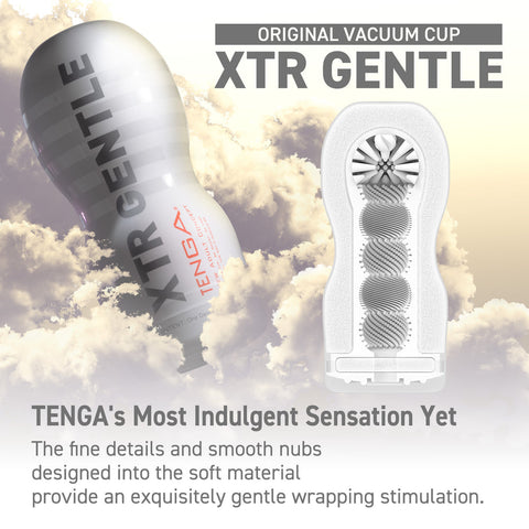Original Vacuum Cup Extra Gentle Masturbator by Tenga